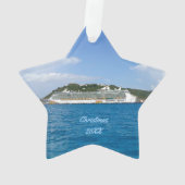 Vrijheid in St. Maarten Dated Ornament (achterkant)