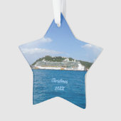 Vrijheid in St. Maarten Dated Ornament (voorkant)