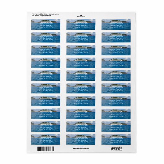 Vrijheid in St. Maarten gepersonaliseerd Etiket (Full Sheet)