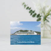Vrijheid in St. Martin Briefkaart (Staand voorkant)
