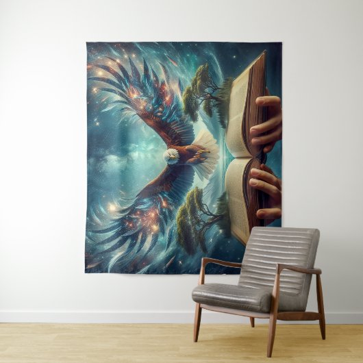 Vrijheid in wijsheid wandkleed (In situ)