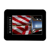 Vrijheid: Inspirerend prijsopgave 1 Magneet (Horizontaal)