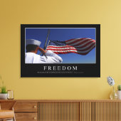 Vrijheid: Inspirerend prijsopgave 2 Canvas Afdruk (Insitu (Woonkamer))