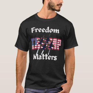 Vrijheid is belangrijk voor Amerikaanse T-Shirts