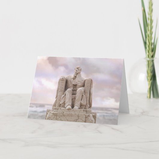 Vrijheid is een afbrokkelende kaart (Voorkant)