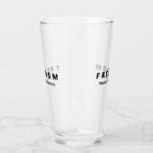 Vrijheid is een echte patriot glas (Links)