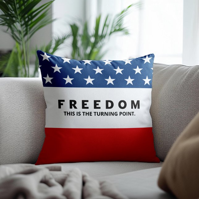 Vrijheid is een echte patriot kussen (Creator heeft geüpload)