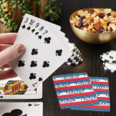 Vrijheid is een echte patriot pokerkaarten (Insitu)