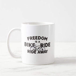 Vrijheid Is Een Fietstocht Verwijderd Koffiemok