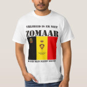 Vrijheid is er niet zomaar t-shirt (Voorkant)