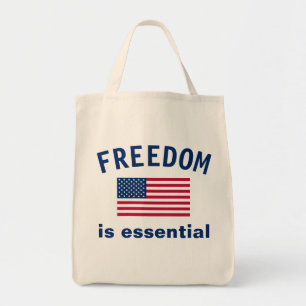 Vrijheid is essentieel Tas