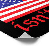 VRIJHEID IS GEEN VRIJ POSTER (Hoek)