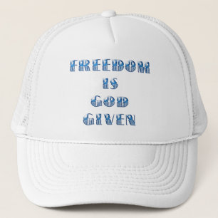 Vrijheid is God gegeven, Blauw Trucker Pet