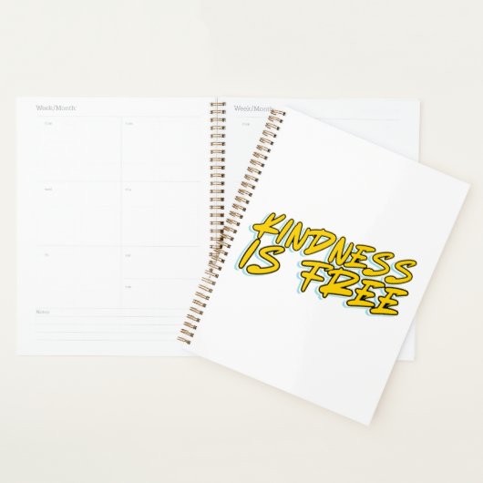 VRIJHEID IS GRATIS PLANNER (Display)