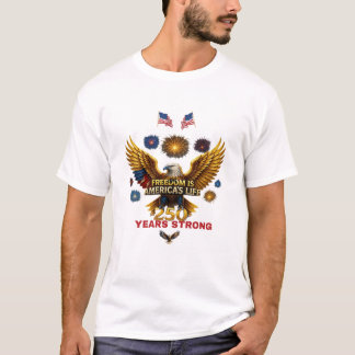 Vrijheid is het leven van de Amerikaan T-shirt