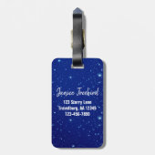 Vrijheid is in mijn sol bagagelabel (Achterkant verticaal)