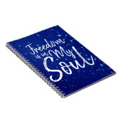 Vrijheid is in mijn sol notitieboek (Rechterzijde)