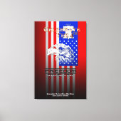 Vrijheid is meer dan een Word Liberty Canvas print (Voorkant)