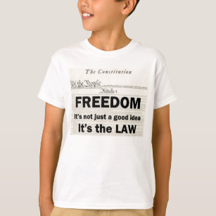 Vrijheid is niet alleen een goed idee t-shirt