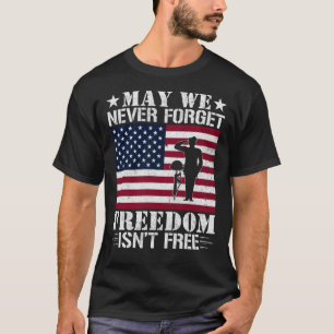 Vrijheid is niet gratis - patriottisch cadeau voor t-shirt