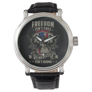 Vrijheid is niet vrij, en vrijheid is geen duim horloge