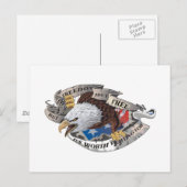 Vrijheid is niet vrij, maar het is de moeite waard briefkaart (Voorkant / Achterkant)