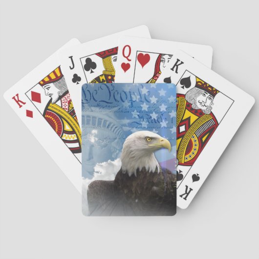 Vrijheid is niet vrij pokerkaarten (Achterkant)