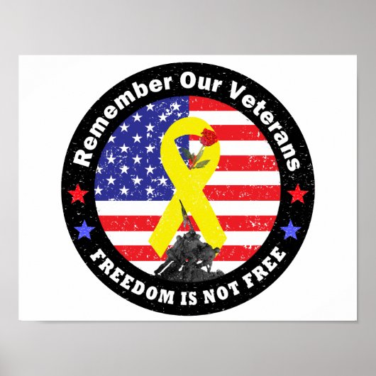 VRIJHEID IS NIET VRIJ POSTER (Voorkant)