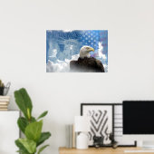 Vrijheid is niet vrij poster (Thuiskantoor)