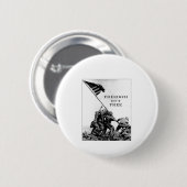 Vrijheid is niet vrij ronde button 5,7 cm (Voorkant /achterkant)