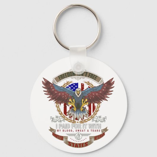 Vrijheid is niet vrij sleutelhanger (Voorkant)