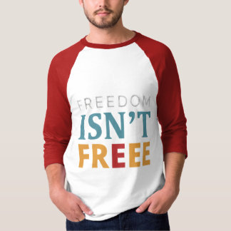 VRIJHEID IS NIET VRIJ T-SHIRT