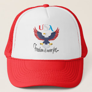 Vrijheid is Nooit Gratis USA Trucker Pet