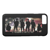 Vrijheid Isnt Free Army Soldaat Silhouette Case-Mate iPhone Case (Achterkant (Horizontaal))