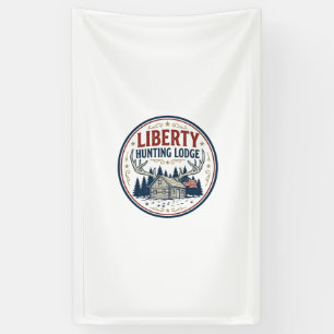 Vrijheid Jacht Lodge Patriottische Patriottische J Spandoek