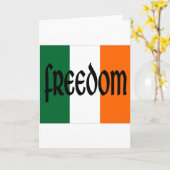 Vrijheid Kaart (Gele Bloem)