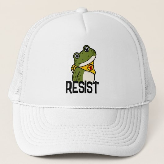 Vrijheid Kikker Trucker Pet (Voorkant)