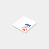 Vrijheid Kleverige Leugens In Dapper Zijn Post-it® Notes (Schuin)