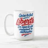 Vrijheid Koffiemok (Links)