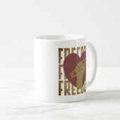 Vrijheid Koffiemok (Voorkant rechts)