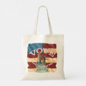 Vrijheid kom hierdoorheen tote bag (Achterkant)