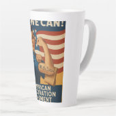 Vrijheid Latte Mok (Rechterhoek)