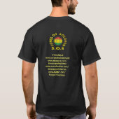 VRIJHEID LEGALISEREN T-SHIRT (Achterkant)