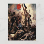 "Vrijheid leidt het volk" Briefkaart (Voorkant)