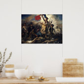 Vrijheid Leidt het Volk Poster (Keuken)