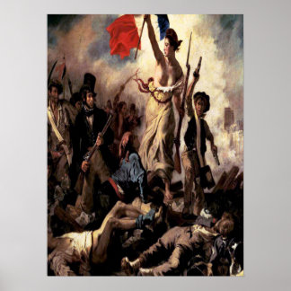 "Vrijheid leidt het volk" Poster