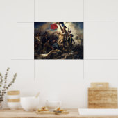 Vrijheid Leidt het Volk Poster (Keuken)