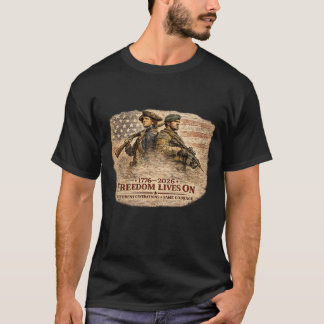 VRIJHEID LEVENDIG T-SHIRT
