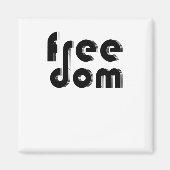 vrijheid magneet (Voorkant)