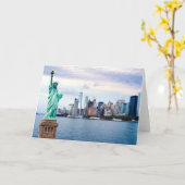 Vrijheid met het World Trade Center Kaart (Gele Bloem)